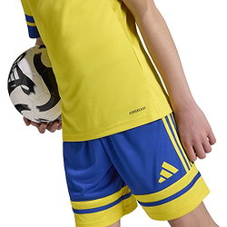 Présentation: Adidas Squadra 25 Maillot Manches Courtes Enfants - Jaune / Noir