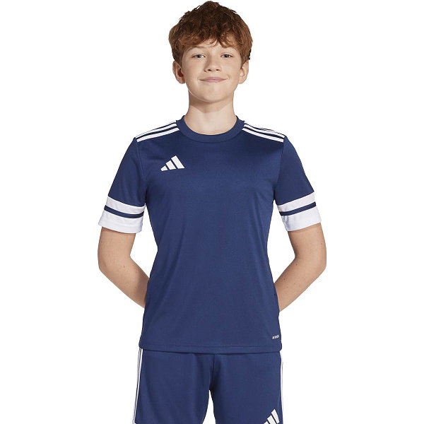 Adidas Squadra 25 Shirt Korte Mouw Kinderen - Marine / Wit
