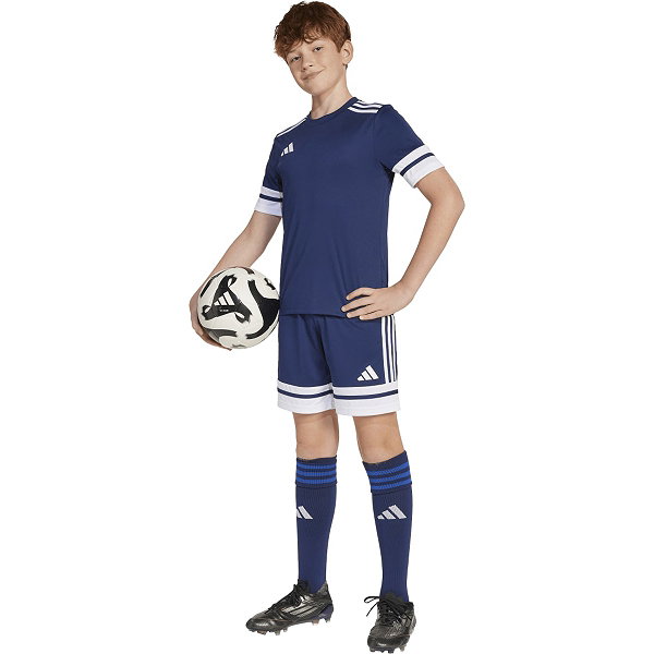 Adidas Squadra 25 Shirt Korte Mouw Kinderen - Marine / Wit