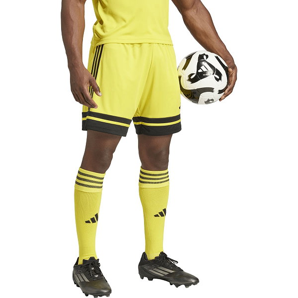 Adidas Squadra 25 Short Hommes - Jaune / Noir