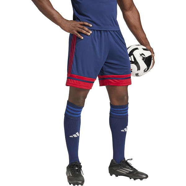 Adidas Squadra 25 Short Hommes - Marine / Rouge