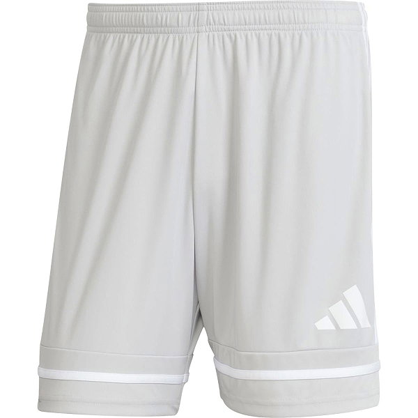 Adidas Squadra 25 Short Hommes - Gris / Blanc
