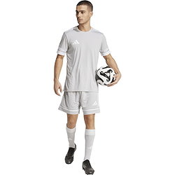 Présentation: Adidas Squadra 25 Short Hommes - Gris / Blanc