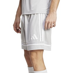 Présentation: Adidas Squadra 25 Short Hommes - Gris / Blanc