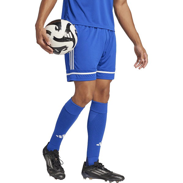 Adidas Squadra 25 Short Hommes - Royal / Blanc