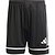 Adidas Squadra 25 Short Hommes - Noir / Blanc