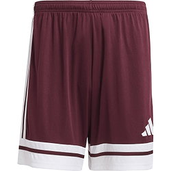 Adidas Squadra 25 Short Heren - Bordeaux / Wit