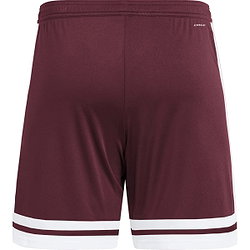 Présentation: Adidas Squadra 25 Short Hommes - Bordeaux / Blanc