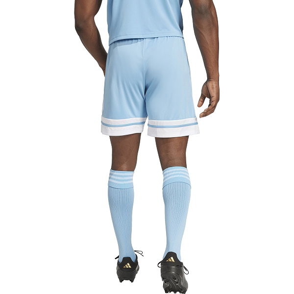 Adidas Squadra 25 Short Hommes - Bleu Ciel / Blanc
