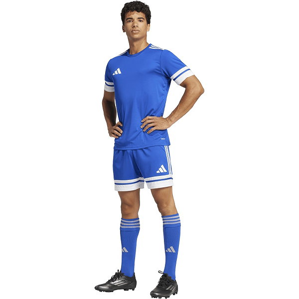 Adidas Squadra 25 Short Hommes - Royal / Blanc
