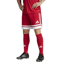 Présentation: Adidas Squadra 25 Short Hommes - Rouge / Blanc