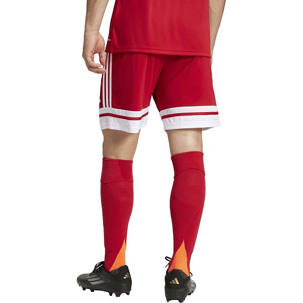 Adidas Squadra 25 Short Hommes - Rouge / Blanc