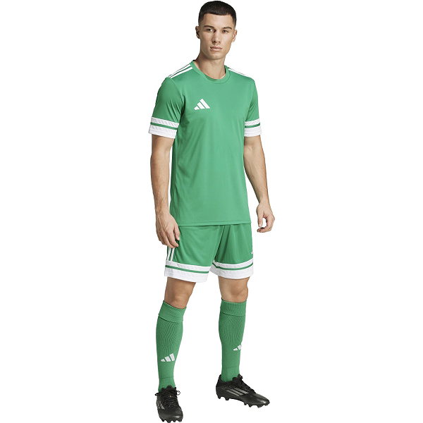 Adidas Squadra 25 Short Heren - Groen / Wit
