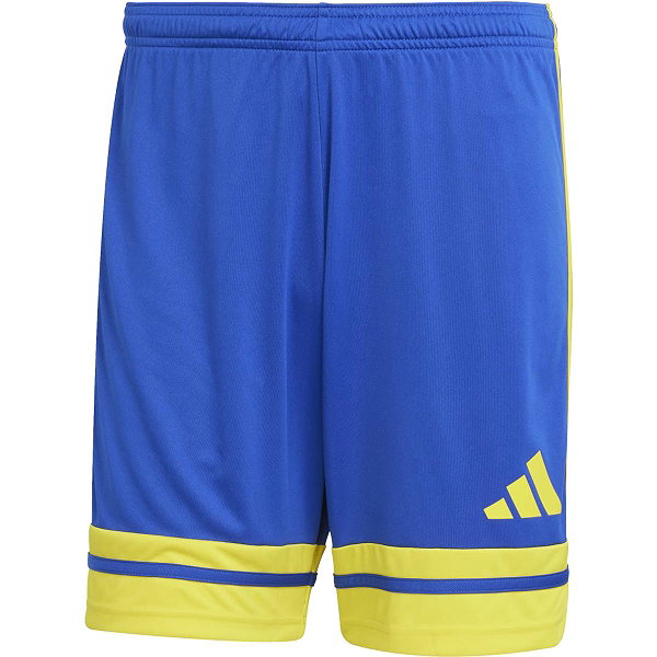 Adidas Squadra 25 Short Hommes - Royal / Jaune