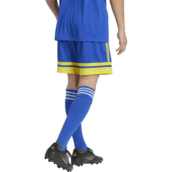 Adidas Squadra 25 Short Hommes - Royal / Jaune
