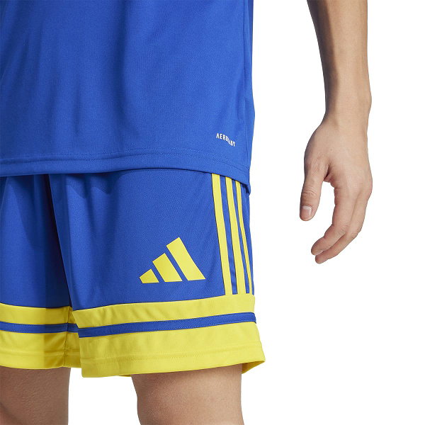 Adidas Squadra 25 Short Hommes - Royal / Jaune