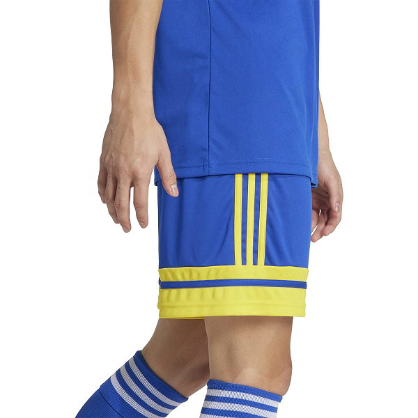 Adidas Squadra 25 Short Hommes - Royal / Jaune