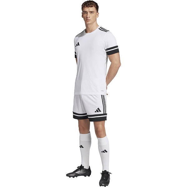 Adidas Squadra 25 Short Heren - Wit / Zwart