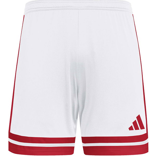 Adidas Squadra 25 Short Hommes - Blanc / Rouge