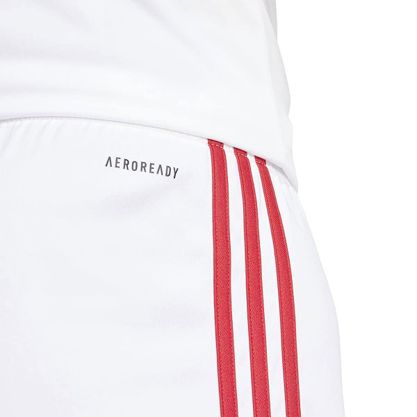 Adidas Squadra 25 Short Hommes - Blanc / Rouge