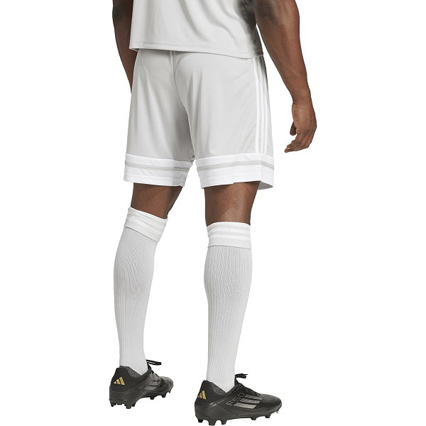 Adidas Squadra 25 Short Hommes - Gris / Blanc