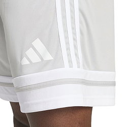 Présentation: Adidas Squadra 25 Short Hommes - Gris / Blanc