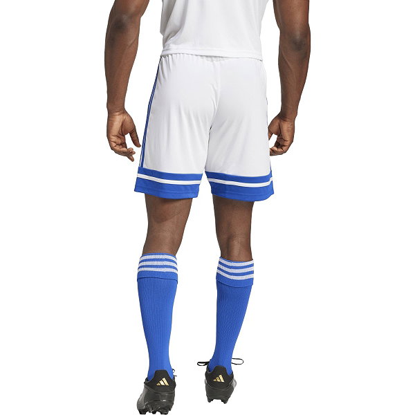 Adidas Squadra 25 Short Hommes - Blanc / Royal