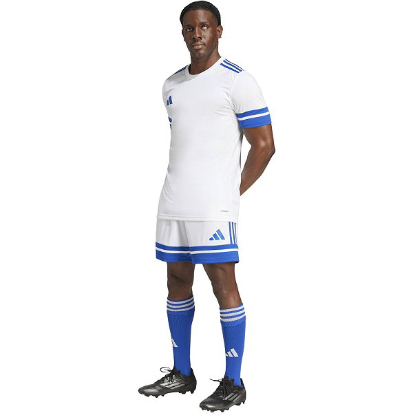 Adidas Squadra 25 Short Hommes - Blanc / Royal