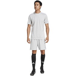 Présentation: Adidas Campeon 25 Maillot Manches Courtes Hommes - Gris / Blanc