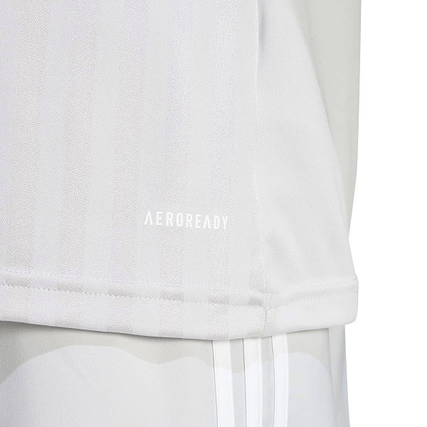 Adidas Campeon 25 Maillot Manches Courtes Hommes - Gris / Blanc