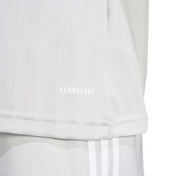 Présentation: Adidas Campeon 25 Maillot Manches Courtes Hommes - Gris / Blanc