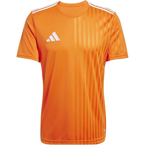 Adidas Campeon 25 Shirt Korte Mouw Heren - Oranje / Wit