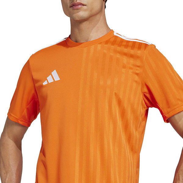 Adidas Campeon 25 Shirt Korte Mouw Heren - Oranje / Wit