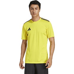Présentation: Adidas Campeon 25 Maillot Manches Courtes Hommes - Jaune / Noir