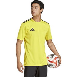 Présentation: Adidas Campeon 25 Maillot Manches Courtes Hommes - Jaune / Noir