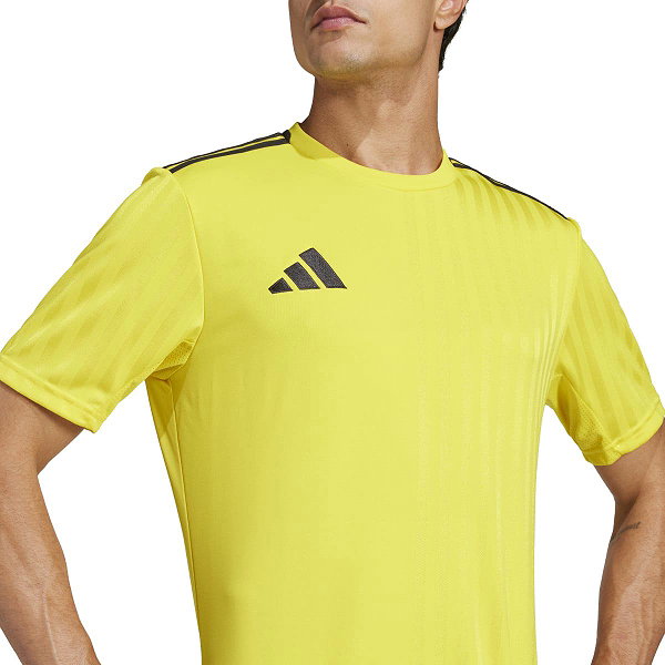 Adidas Campeon 25 Maillot Manches Courtes Hommes - Jaune / Noir
