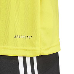 Présentation: Adidas Campeon 25 Maillot Manches Courtes Hommes - Jaune / Noir