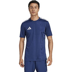 Présentation: Adidas Campeon 25 Maillot Manches Courtes Hommes - Marine / Blanc