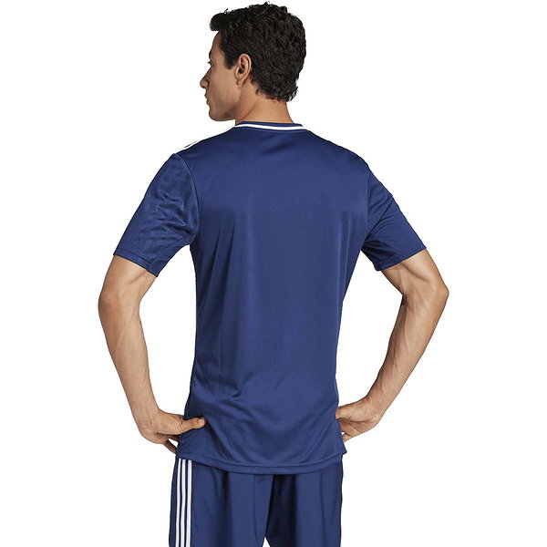 Adidas Campeon 25 Maillot Manches Courtes Hommes - Marine / Blanc