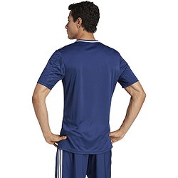 Présentation: Adidas Campeon 25 Maillot Manches Courtes Hommes - Marine / Blanc