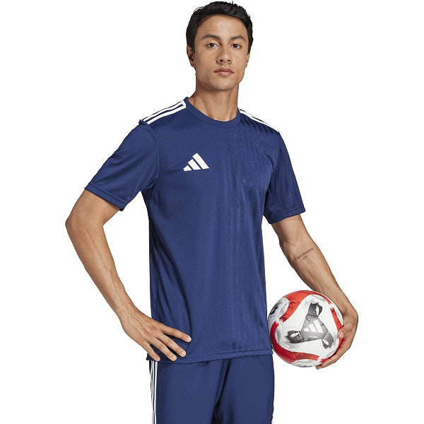 Adidas Campeon 25 Maillot Manches Courtes Hommes - Marine / Blanc