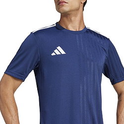 Présentation: Adidas Campeon 25 Maillot Manches Courtes Hommes - Marine / Blanc
