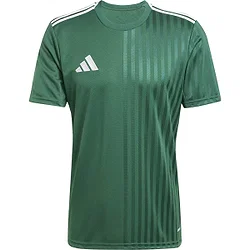 Présentation: Adidas Campeon 25 Maillot Manches Courtes Hommes - Vert Foncé / Blanc