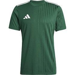 Présentation: Adidas Campeon 25 Maillot Manches Courtes Hommes - Vert Foncé / Blanc