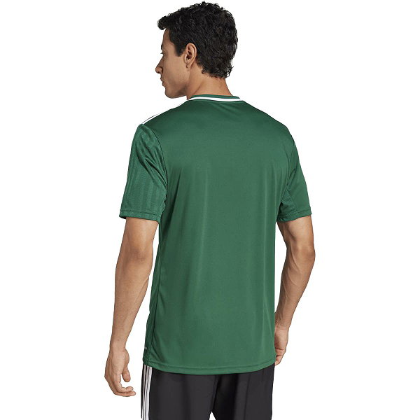 Adidas Campeon 25 Maillot Manches Courtes Hommes - Vert Foncé / Blanc