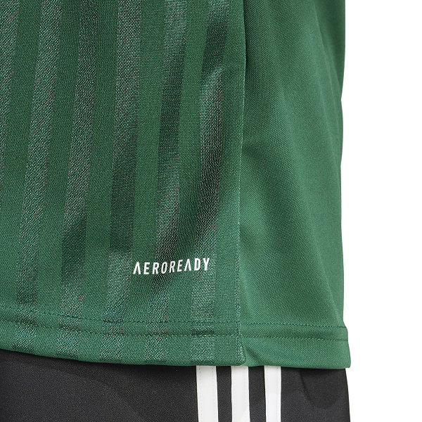 Adidas Campeon 25 Maillot Manches Courtes Hommes - Vert Foncé / Blanc