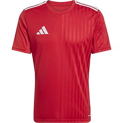Présentation: Adidas Campeon 25 Maillot Manches Courtes Hommes - Rouge / Blanc