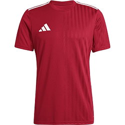 Présentation: Adidas Campeon 25 Maillot Manches Courtes Hommes - Rouge / Blanc