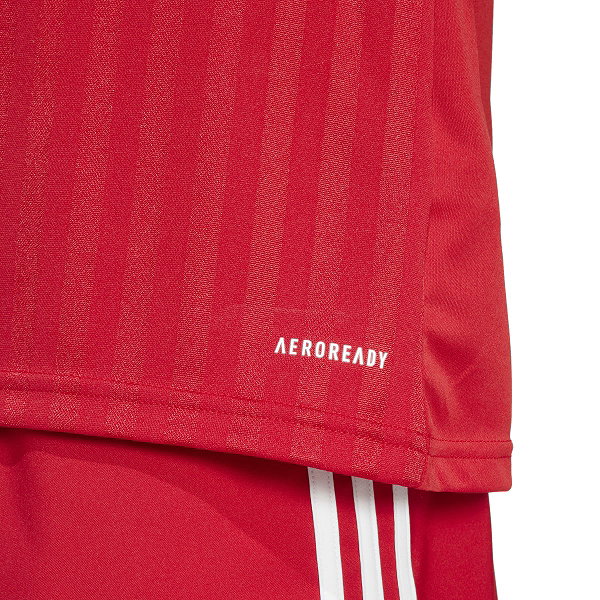 Adidas Campeon 25 Maillot Manches Courtes Hommes - Rouge / Blanc