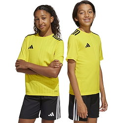 Voorvertoning: Adidas Campeon 25 Shirt Korte Mouw Kinderen - Geel / Zwart